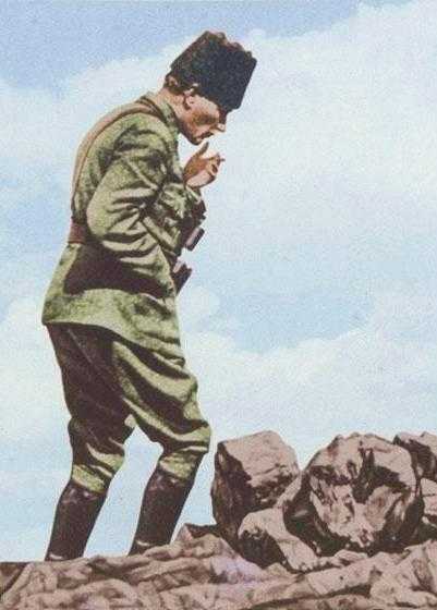 Atatürk Afyon Kocatepe'de