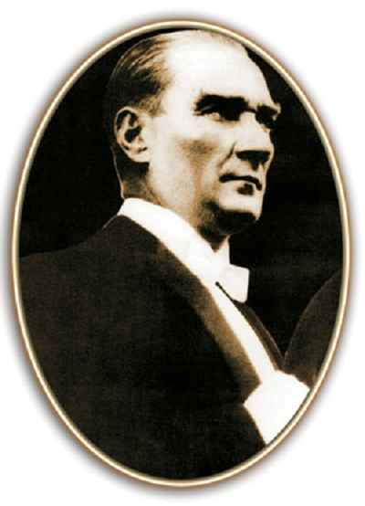 Çerçeveli Atatürk Portresi - Resmi - Posteri - I