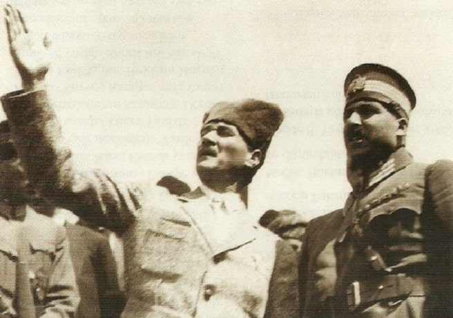 Atatürk Temel Atma Töreninde