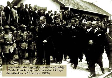 Atatürk'ün İstanbul Tuzlaya Gelişi