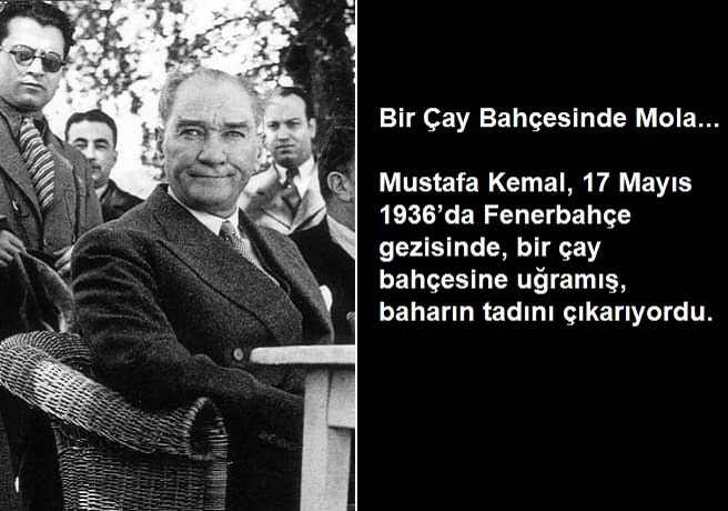 Atatürk Kır Kahvesinde_II