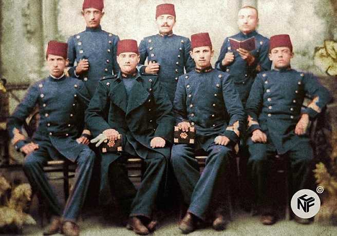 Mustafa Kemal Atatürk'ün Harbiye Yıllarındaki En Eski Resmi