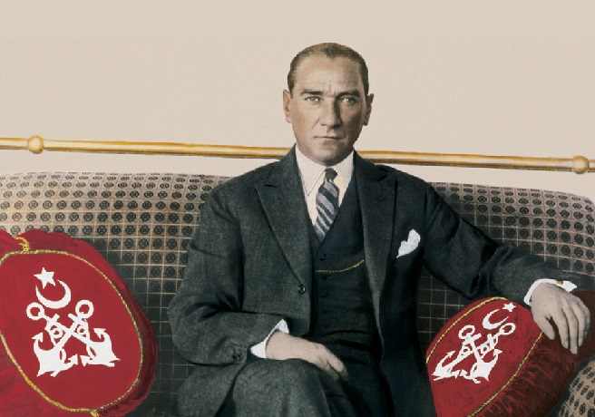 Mustafa Kemal Gülcemal Vapuru'da - 05 Haziran 1923