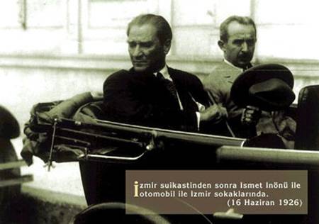 Atatürk İnönü ile İzmir'de