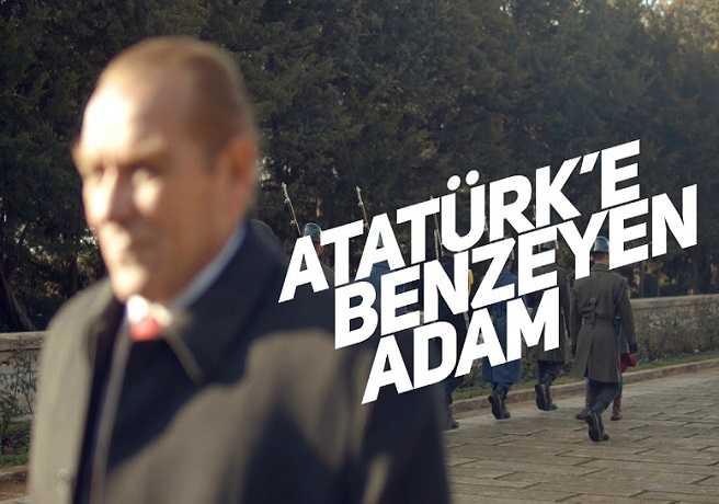Atatürk'e Benzeyen Adam Herkesi Şaşırtıyor Videosu 