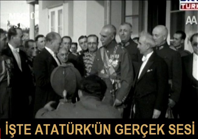 Atatürk'ün Gerçek Ses Tonu (Orijinal Sesi) Ortaya Çıkarıldı