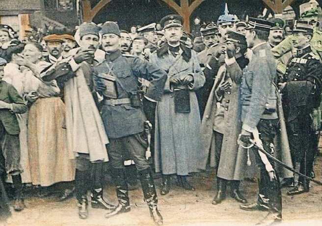 Mustafa Kemal Picardie Manevraları’nda Gözlemci