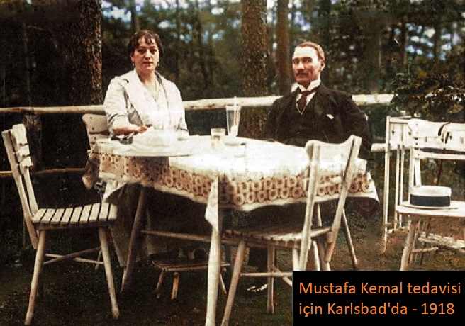Mustafa Kemal Karlsbad'da - 1918